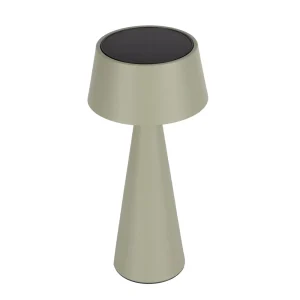 Allua Lámpara de Mesa LED Recargable Verde CristalRecord